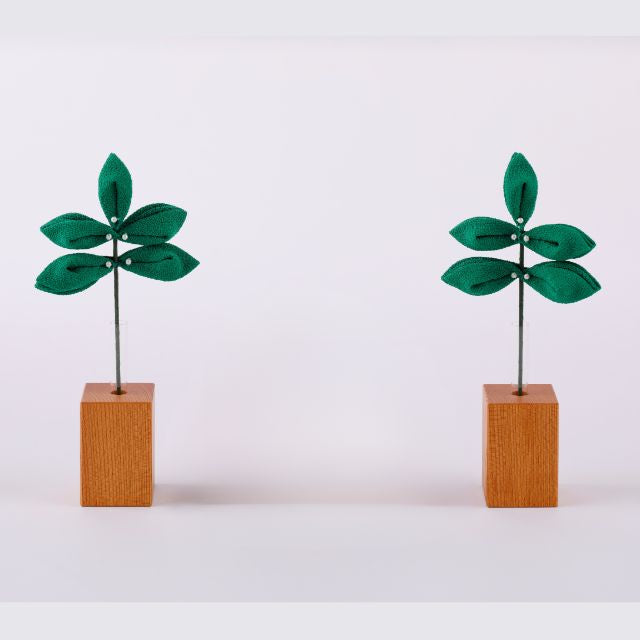 榊立て　欅　2個組