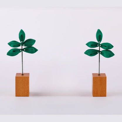 榊立て　欅　2個組